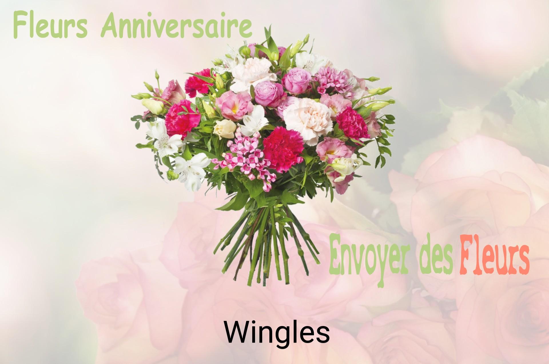Bouquet de fleurs d’anniversaire livré à Wingles
